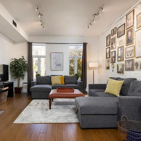 Dreamy Bright 3Br Plateau Loft With Ac Apartamento